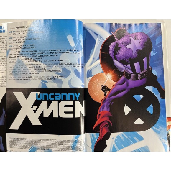 Uncanny X-Men Volume #3 by Kieron Gillen Marvel Comics 2012 First Printing - Picture 4 of 11